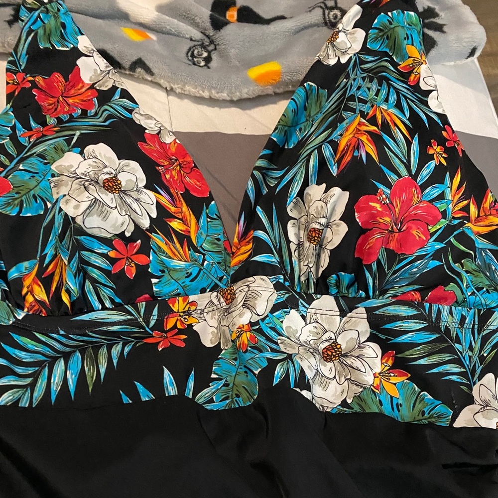 Swimsuits For All | Tropical Slimming Swimsuit 14